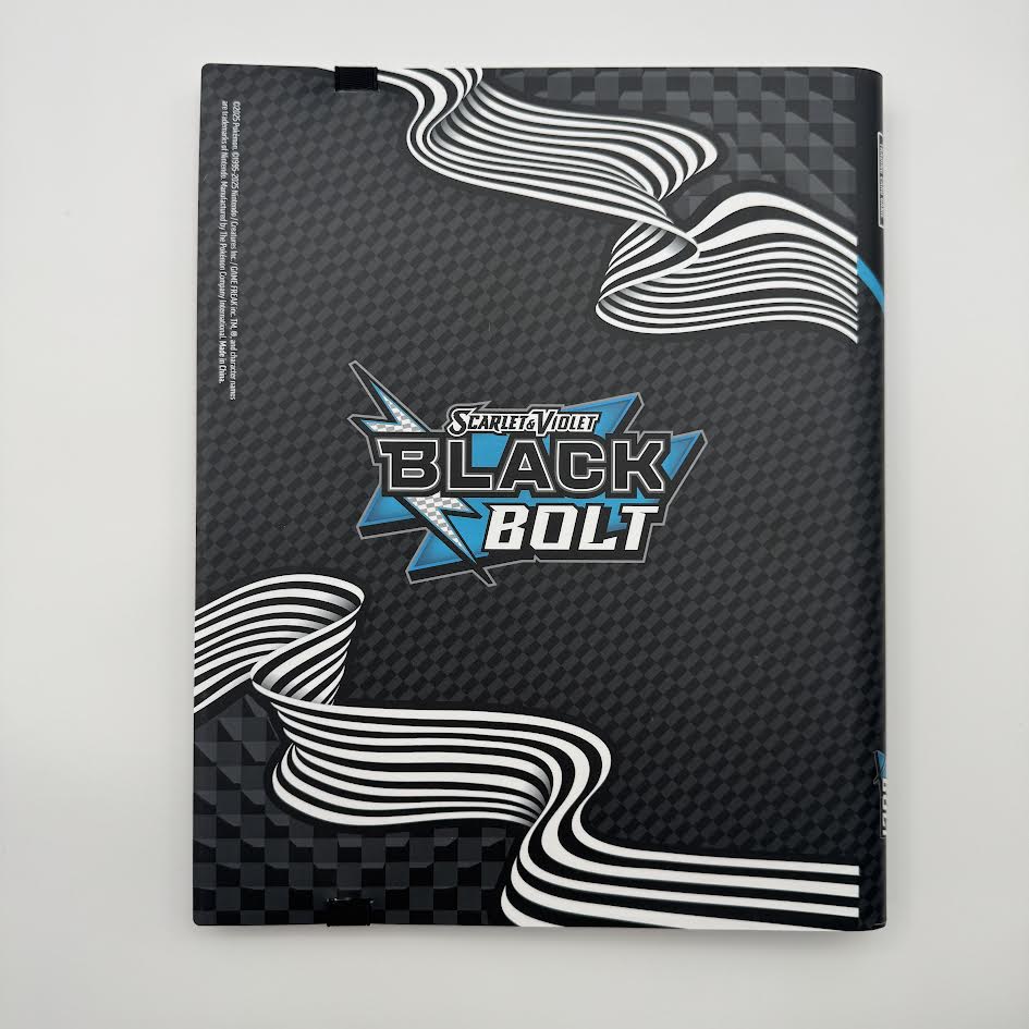 POKEMON OFFICIAL BLACK BOLT BINDER Collection