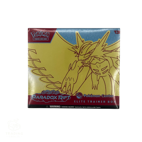Scarlet & Violet-Paradox Rift Pokémon Center Elite Trainer Box (Roaring Moon)