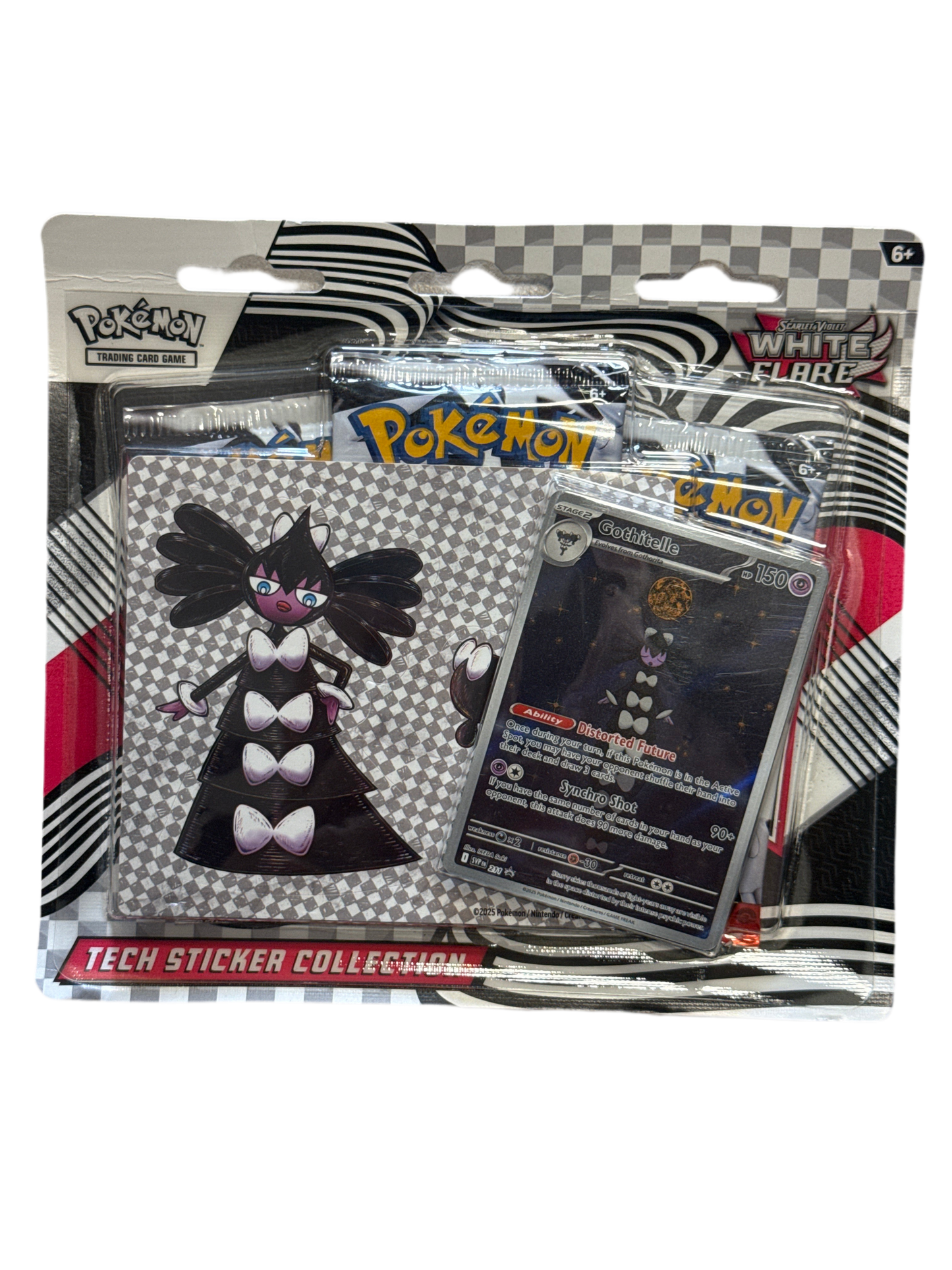 White Flare Tech Sticker Collection - SV: White Flare (WHT)