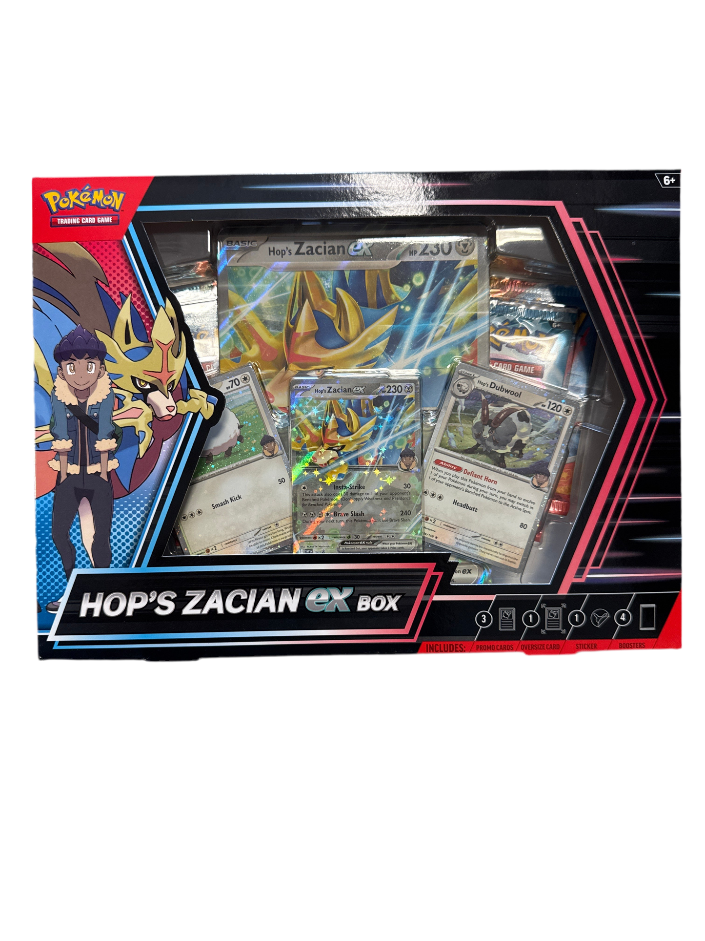 Hop's Zacian ex Box - Miscellaneous Cards & Products (MCAP)