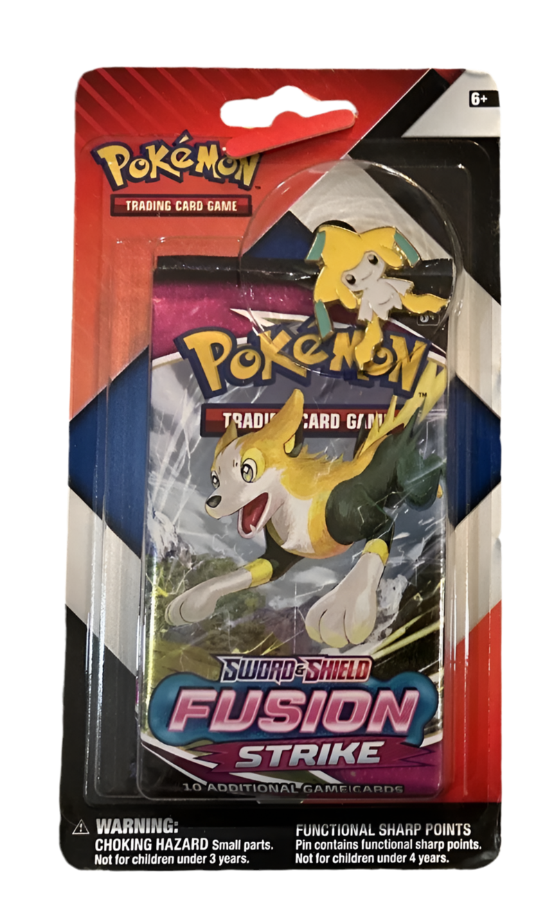 Pokemon TCG: Sword & Shield - Fusion Strike 2 Pack Pin Blister (Jirachi)
