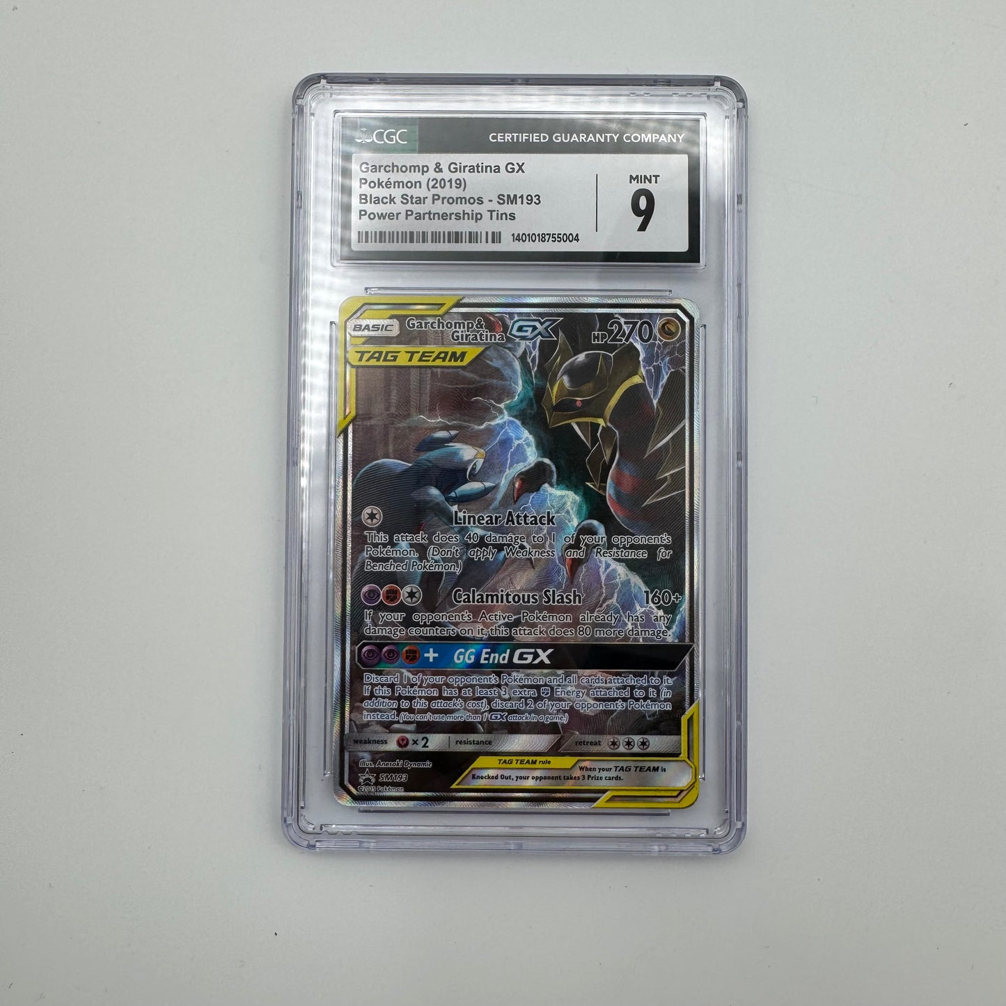 Garchomp & Giratina GX #SM193 Pokemon Promo
