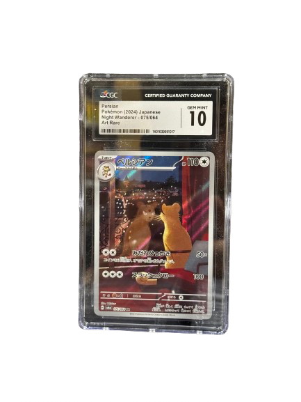 Persian Pokemon (2024) Japanese SLAB