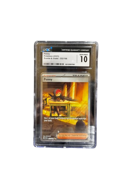 Penny Pokemon (2023) Scarlet & Violet - 252/198 SLAB