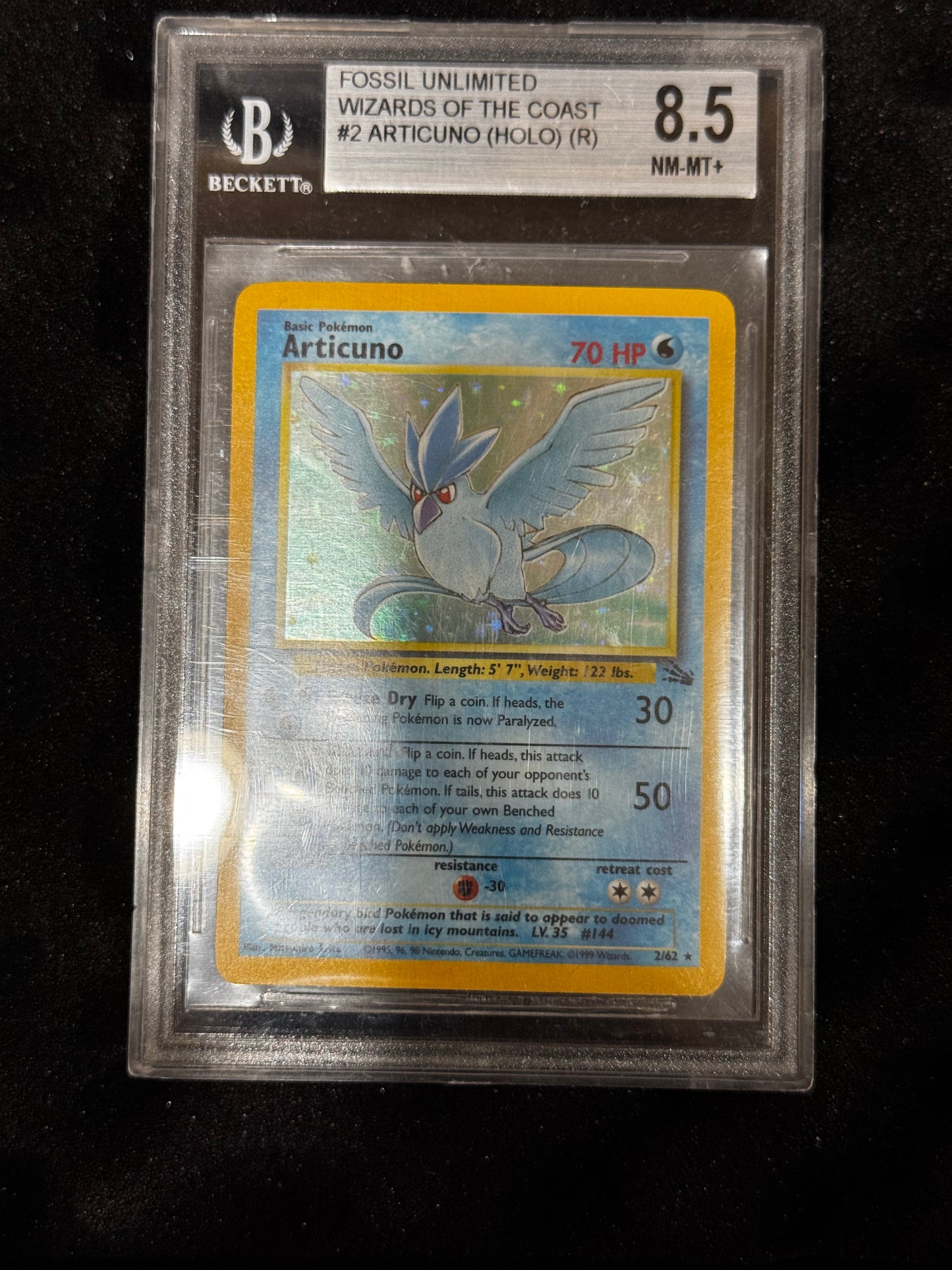Articuno #2 Holo Pokemon (1995)