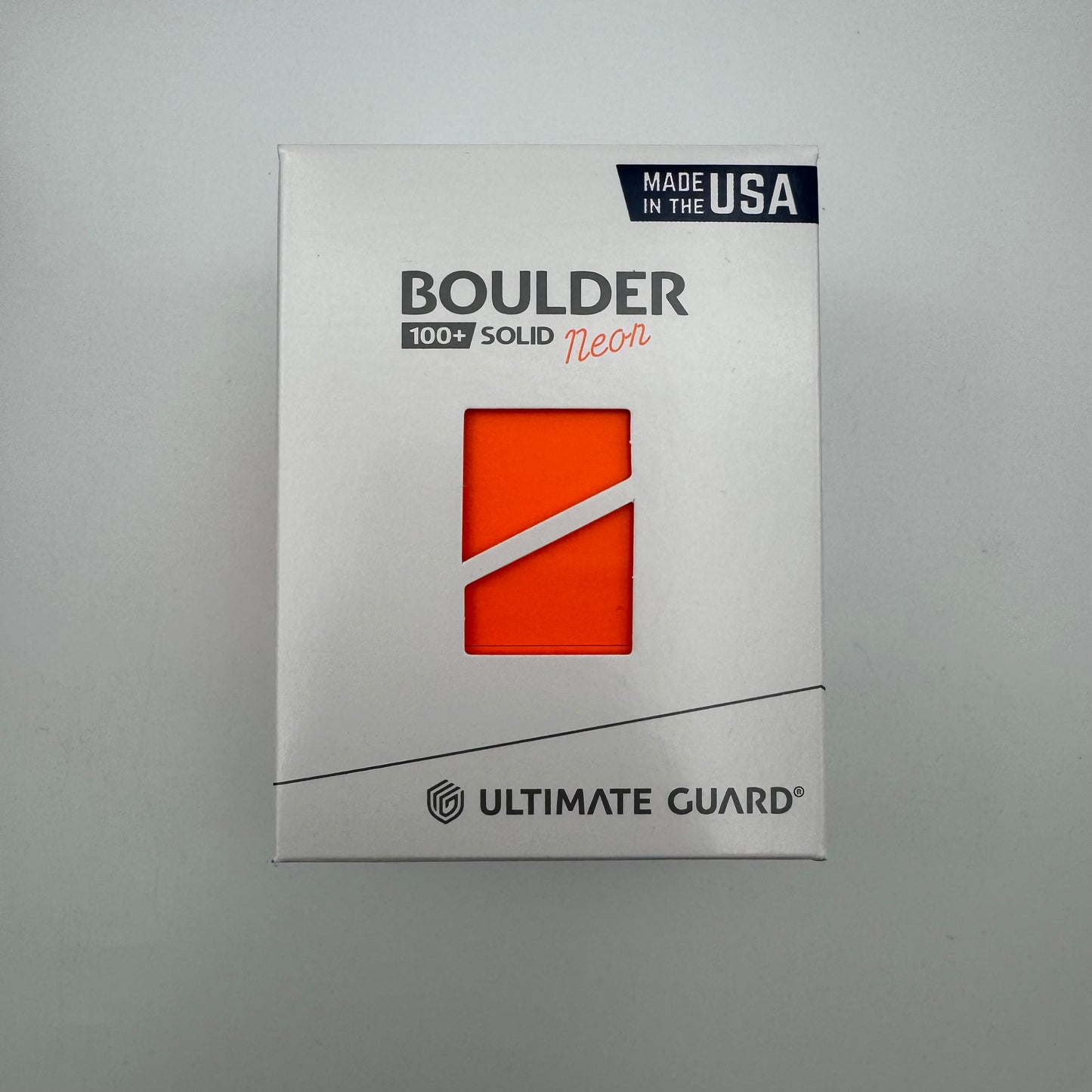 Ultimate Guard Boulder 100 Card Deck Storage Box Protector Holder Standard Solid