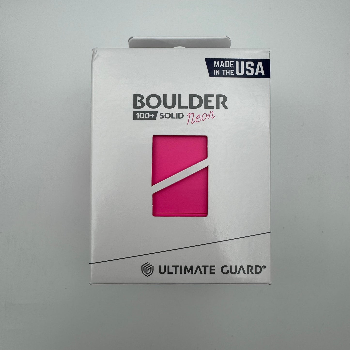 Ultimate Guard Boulder 100 Card Deck Storage Box Protector Holder Standard Solid
