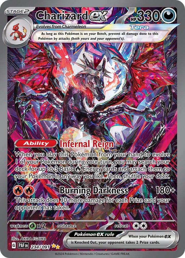 Charizard ex - 234/091 - SV: Paldean Fates (PAF)
