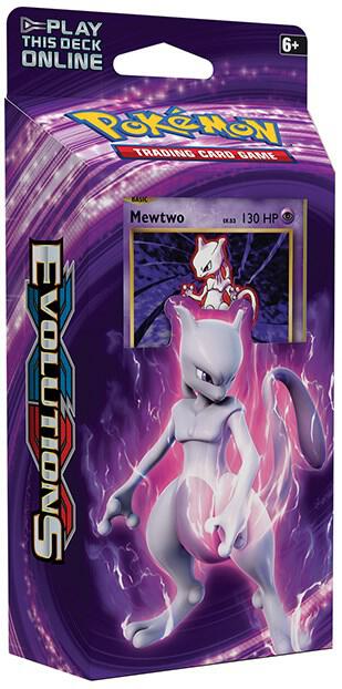 Evolutions Theme Deck - "Mewtwo Mayhem" [Mewtwo] - XY - Evolutions (EVO)