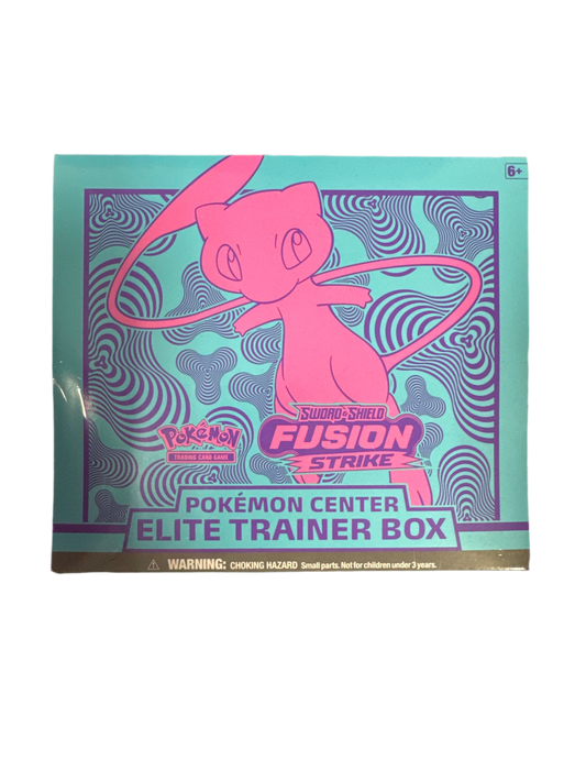 Sword & Shield-Fusion Strike Pokémon Center Elite Trainer Box