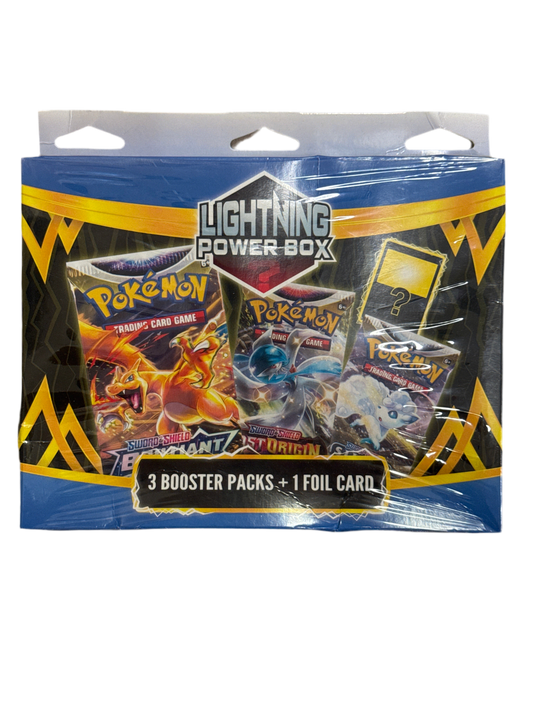 Pokemon Trading Card Games 3PK Lightning Power Box - 3 Booster Packs
