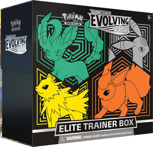 Evolving Skies Elite Trainer Box [Flareon/Jolteon/Umbreon/Leafeon] - SWSH07: Evolving Skies (SWSH07)