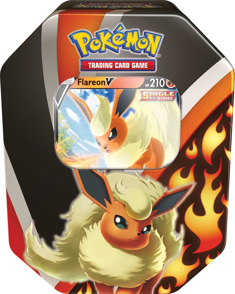 Eevee Evolutions Tin [Flareon V] - SWSH07: Evolving Skies (SWSH07)