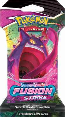 Fusion Strike Sleeved Booster Pack - SWSH08: Fusion Strike (SWSH08)