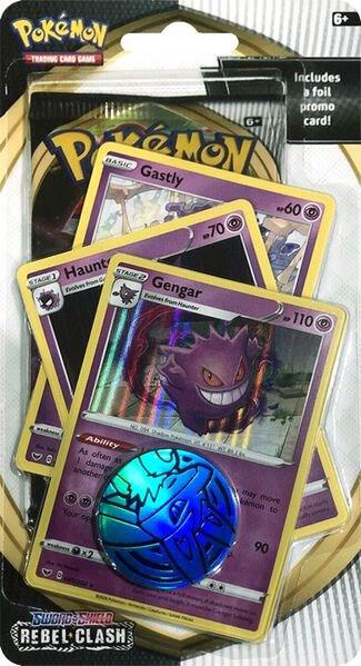 Rebel Clash Premium Checklane Blister [Gengar] - SWSH02: Rebel Clash (SWSH02)