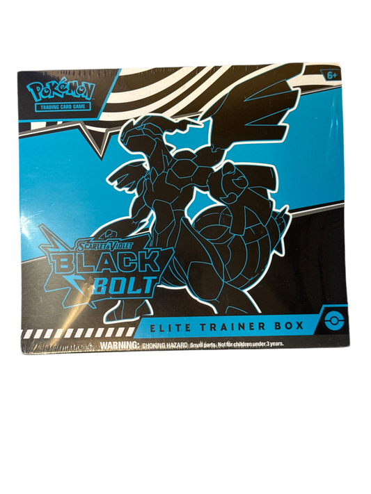 Black Bolt Elite Trainer Box - SV: Black Bolt (BLK)
