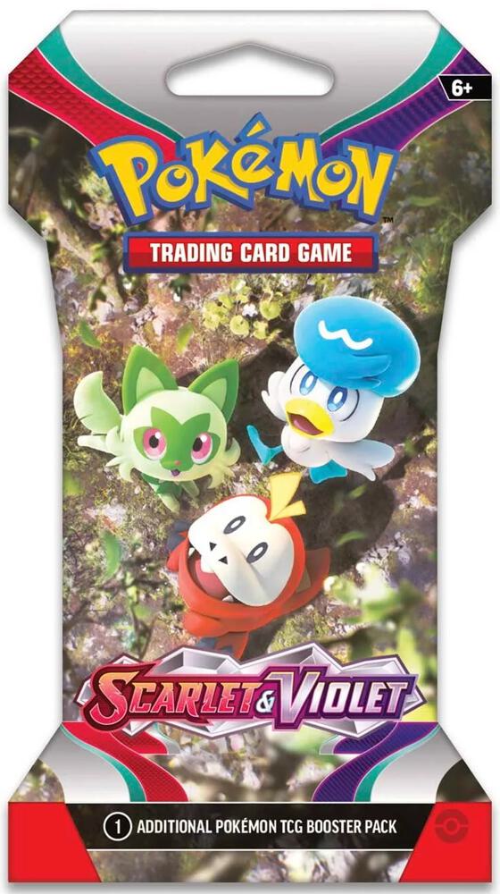 Scarlet & Violet Sleeved Booster Pack - SV01: Scarlet & Violet Base Set (SV1)