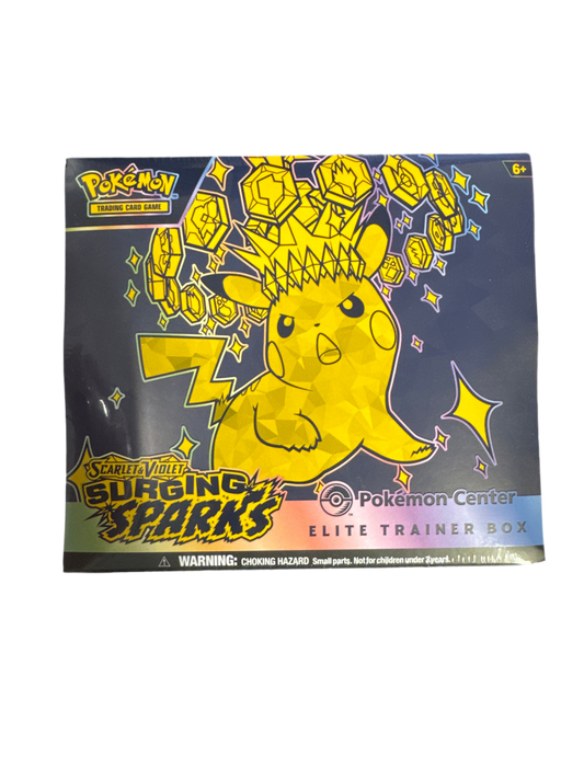 Scarlet & Violet-Surging Sparks Pokémon Center Elite Trainer Box