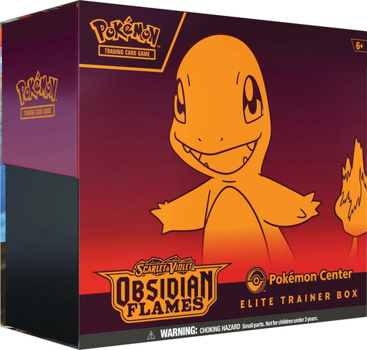 Obsidian Flames Pokemon Center Elite Trainer Box (Exclusive) - SV03: Obsidian Flames (OBF)