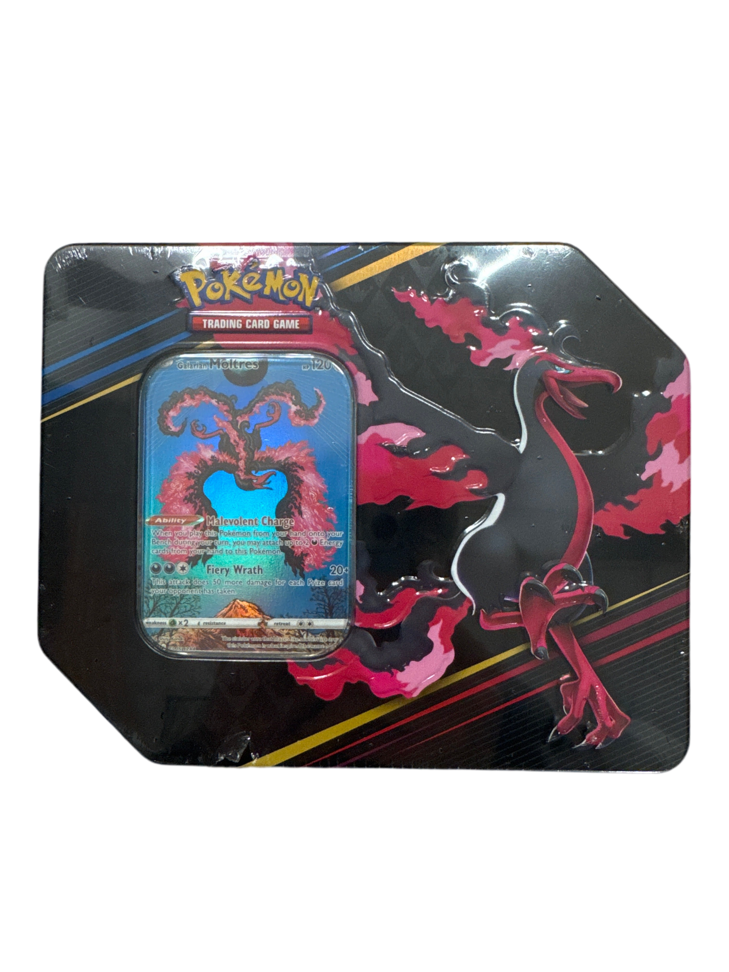 Crown Zenith Tin [Galarian Moltres] - Crown Zenith (CRZ)