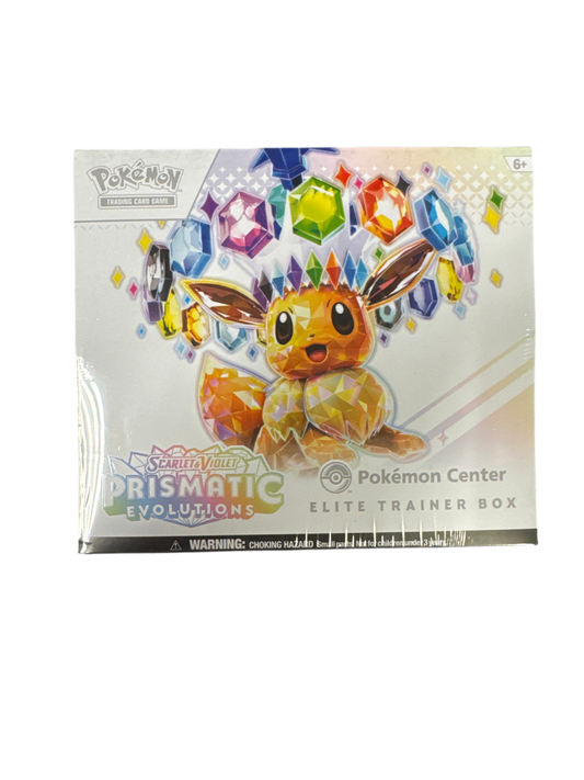 Scarlet & Violet-Prismatic Evolutions Pokémon Center Elite Trainer Box