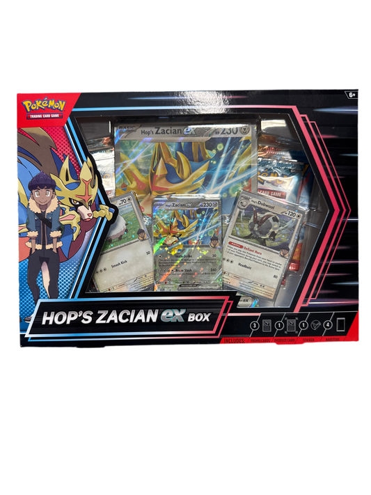 Hop's Zacian ex Box - Miscellaneous Cards & Products (MCAP)