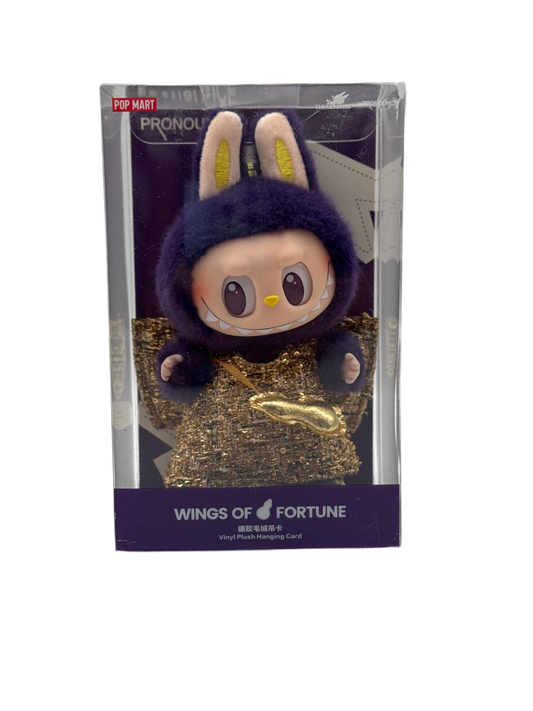 LABUBU × PRONOUNCE - WINGS OF FORTUNE Vinyl Plush Hanging Card