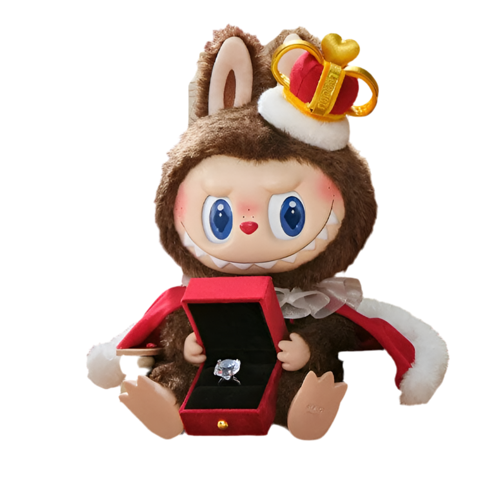 Pop Mart x THE MONSTERS: Giant 14" Labubu "Let's Checkmate" Series Plush Doll (1pc)