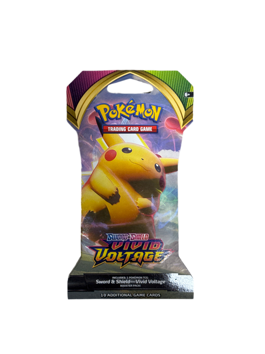 Vivid Voltage Sleeved Booster Pack - SWSH04: Vivid Voltage (SWSH04)