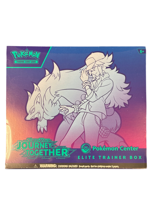 Journey Together Pokemon Center Elite Trainer Box (Exclusive) - SV09: Journey Together (JTG)