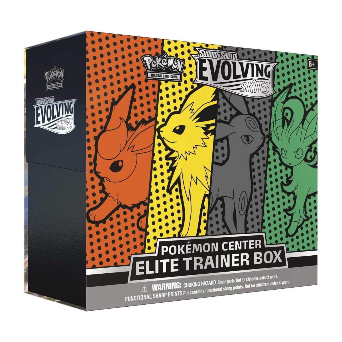 Sword & Shield-Evolving Skies Pokémon Center Elite Trainer Box (Jolteon, Flareon, Umbreon & Leafeon)