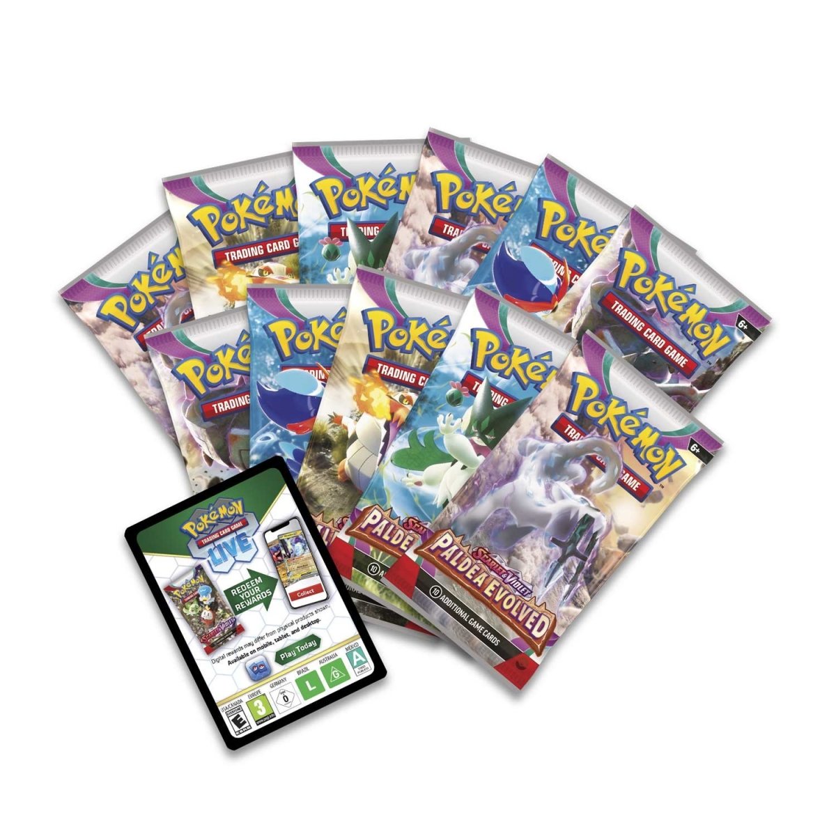 Scarlet & Violet-Paldea Evolved Pokémon Center Elite Trainer Box