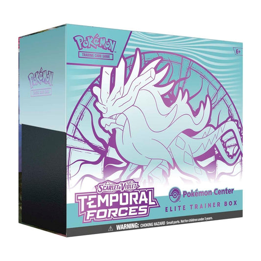 Scarlet & Violet-Temporal Forces Pokémon Center Elite Trainer Box (Walking Wake)