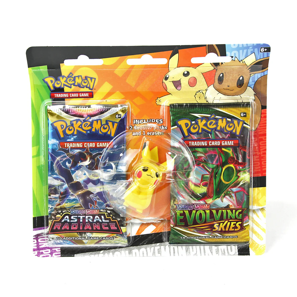 Pokémon TCG: Back to School Eraser Blister (Pikachu)