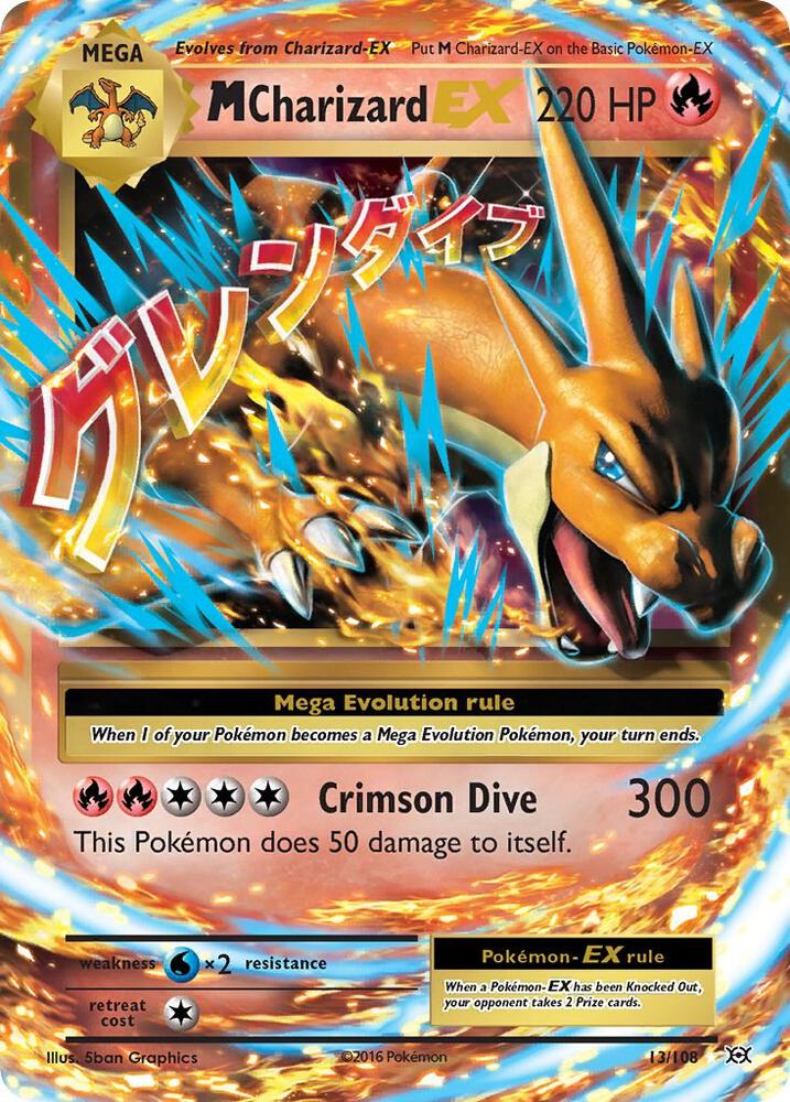 M Charizard EX - XY - Evolutions (EVO)