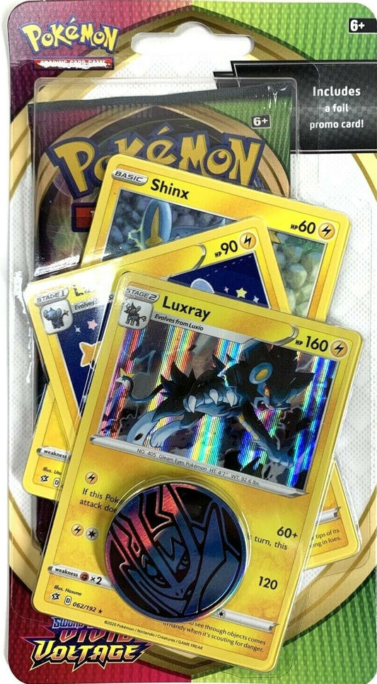 Sword & Shield - Vivid Voltage - Premium Checklane Blister - Luxray