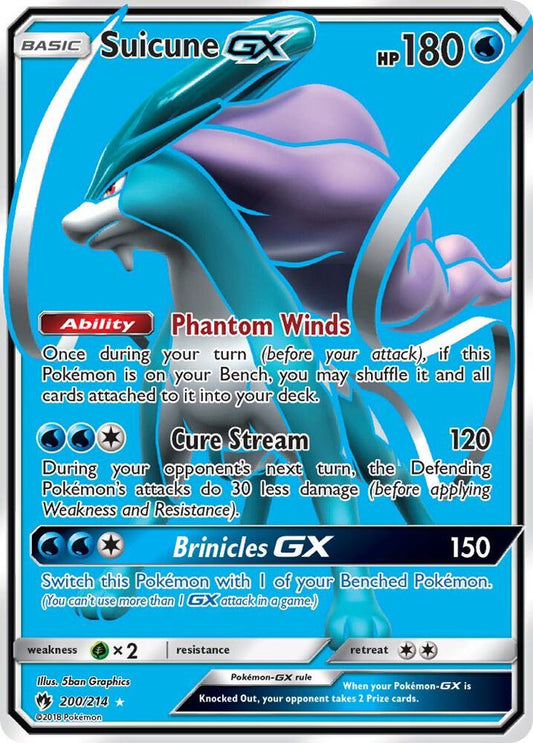 Suicune GX (Full Art) - SM - Lost Thunder (SM8)